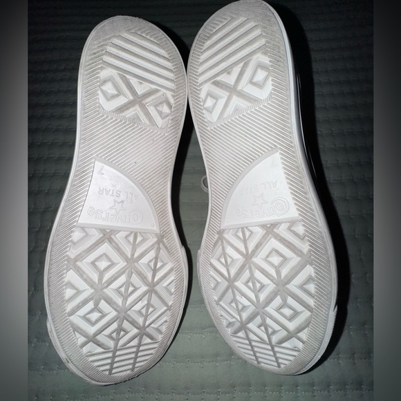 Converse Chuck Taylor All Star Lift Converse Platform Golden Butterfly Sz 9 VGUC - Picture 7 of 16